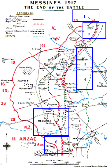 trenches in ww1 map