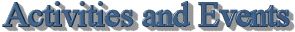 Activities and
Events
